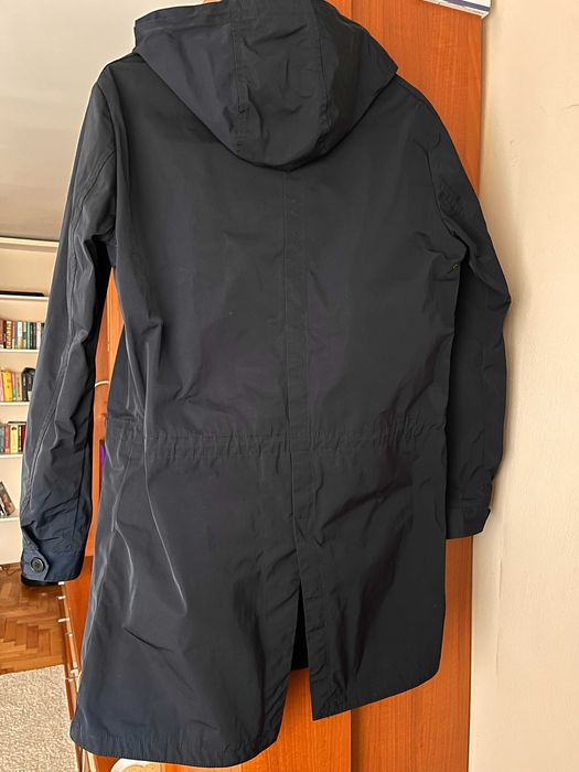 Trenci bluemarin, albastru inchis, Emile Lafaurie, marime S