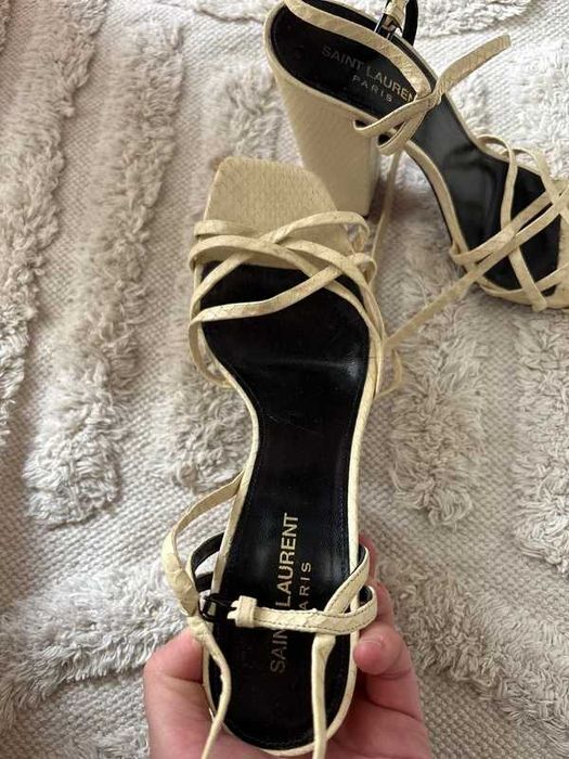 Saint Laurent Original Size 38.5 100% Кожа питон