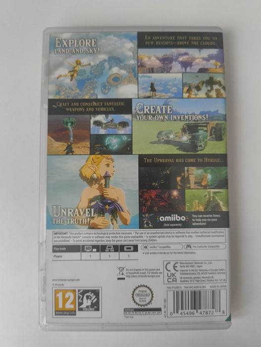 Zelda Tears of The Kingdom + Breath of The Wild