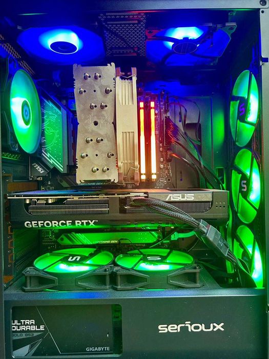 PC Gaming High-End + Monitor Curbat 44.5" OLED Ultrawide. RTX 5070, i7 12700k