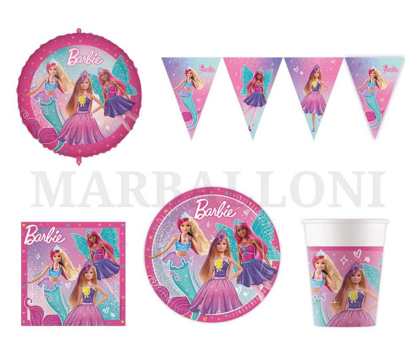 Парти Артикули Барби, Парти Украса Барби, Балони Барби, Декор Барби