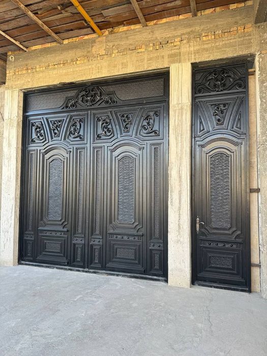 Ворота ограждения навесы решетки двери молярка металлических изделий