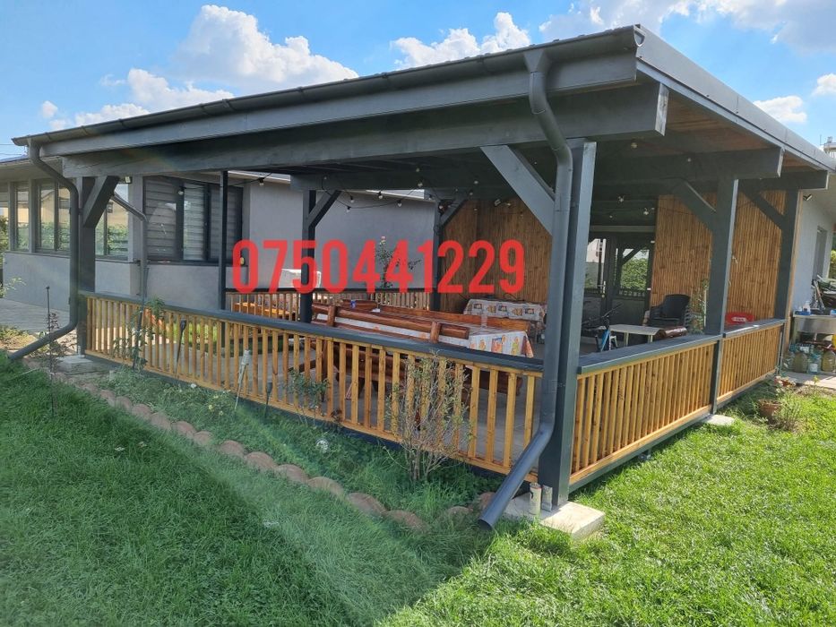 Foisor,terasa,carport,magazie,casuta de gradina, deck,riflaje