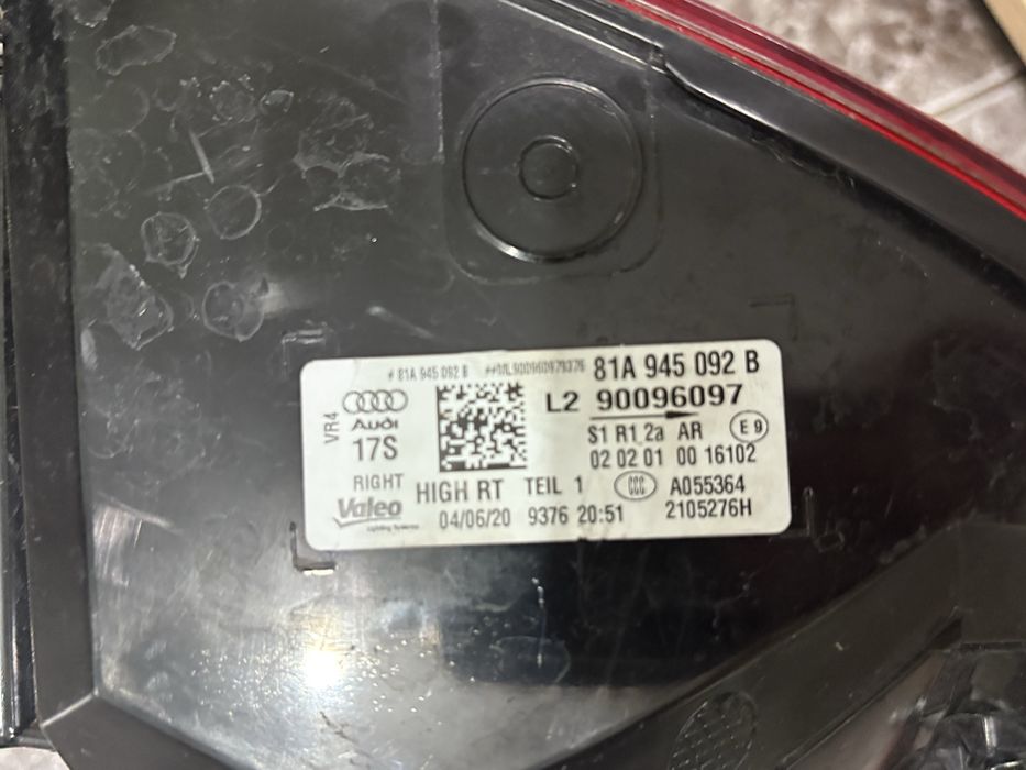 Десен стоп / задна светлина за Audi Q 2 / Ауди q2