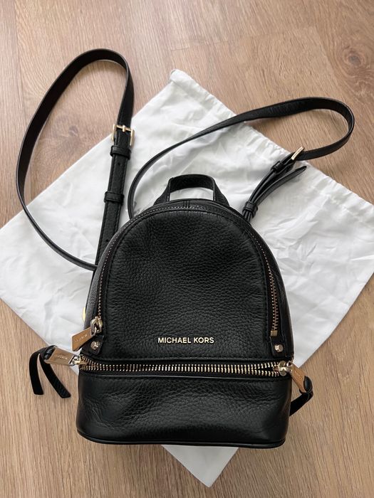 Раница Michael Kors Rhea Mini от естествена кожа