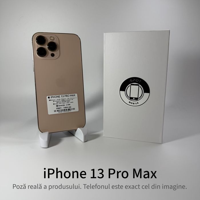 ispotmobile.ro  iPhone 13 Pro Max 128GB Garanție 2 ani