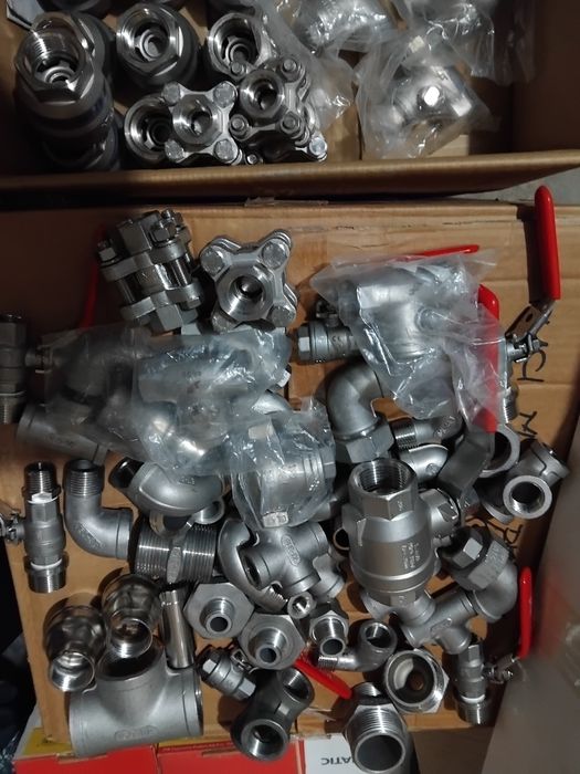 Robineti ,mufe rapide,fitunguri inox 316 diferite marimi