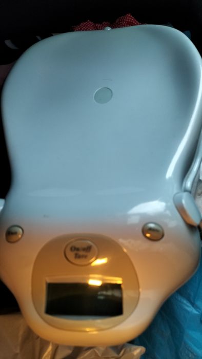 Cantar bebe albastru cu baterii