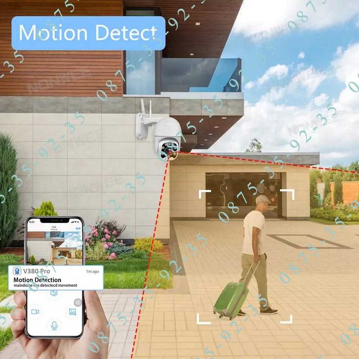 4G Камера със SIM карта. СИМ CARD PTZ IP Camera Видеонаблюдение охрана