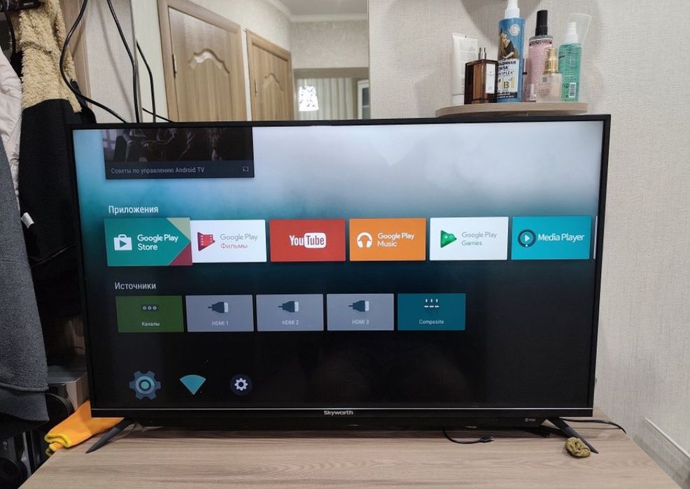 Skyworth 110 см smart tv телевизор
