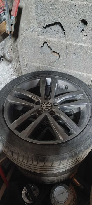 Vând Set jante aliaj wv R17