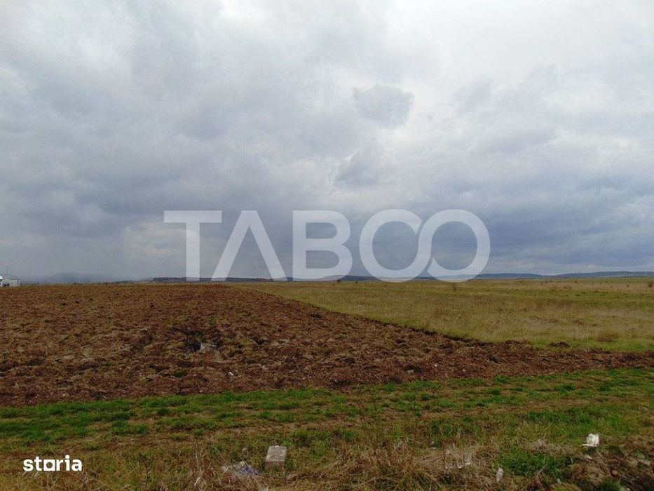 Teren intravilan 2 ha deschidere drum zona Industriala Vest Sibiu