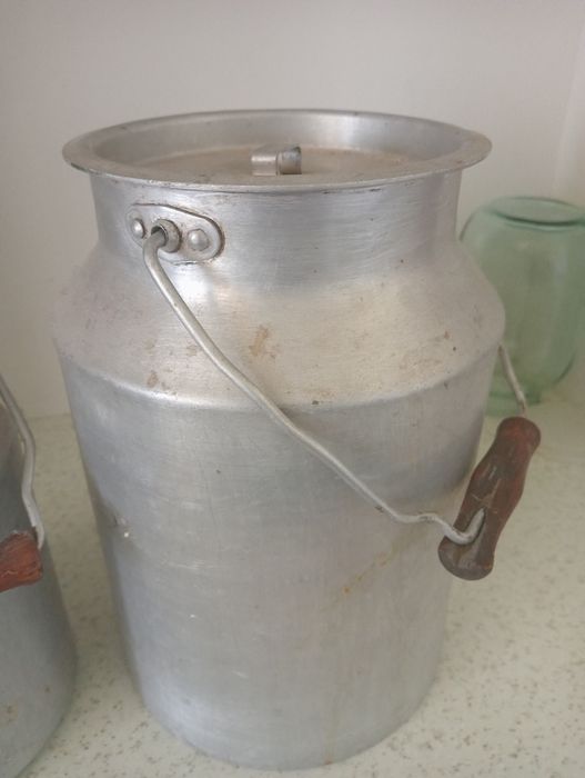 Алюминовый бидон советский