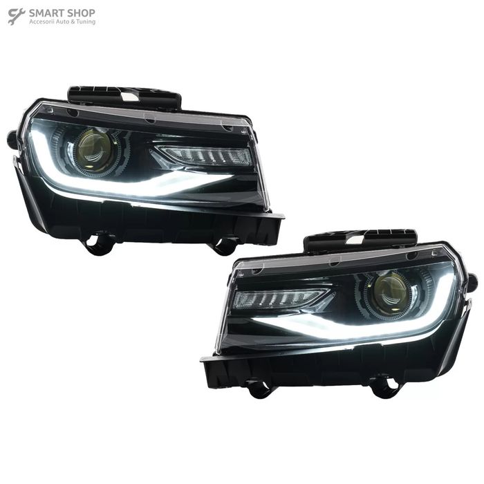 Faruri LED DRL Chevrolet Camaro (2014-2015) cu Semnal Dinamic Conversi