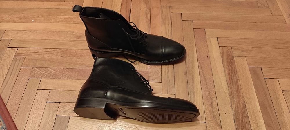 Ghete piele The Boot NY noi nr 41 negre