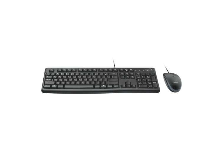 ( Комплект Logitech MK120 (Black, RUS)