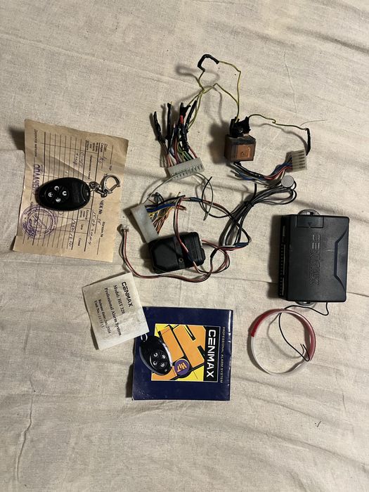 Сигнализация для машины работает