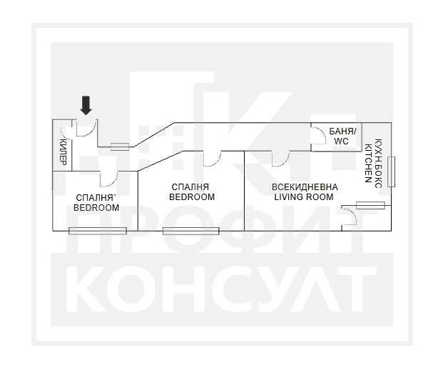 Дава се под наем Етаж от къща в Велико Търново, Варуша - 52 кв.м за 373.83 € - Снимка #11