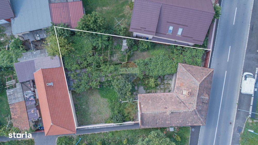 Casă individuală din cărămidă | Teren 553 mp cu ieșire la două străzi