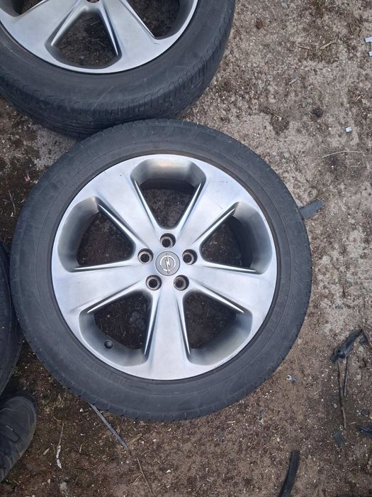 Ляти джанти 18ки с летни гуми Опел мола оригинални Opel moka