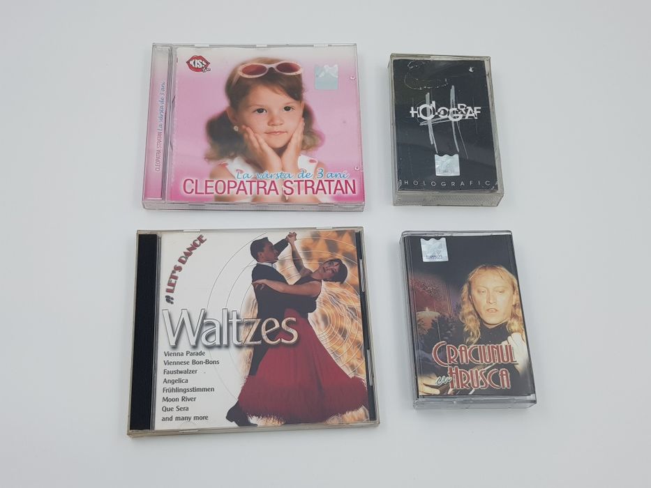 Cleopatra Stratan, Holograf, Hrușcă, valsuri CD casete