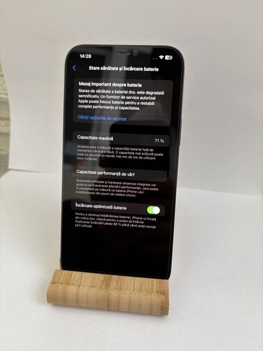 iPhone 12 Pro Max IOS 17.5.1 cu Incarcator Original