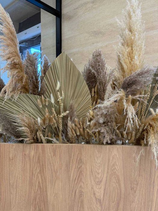 Сухоцветы, декор, пшеница, композиции