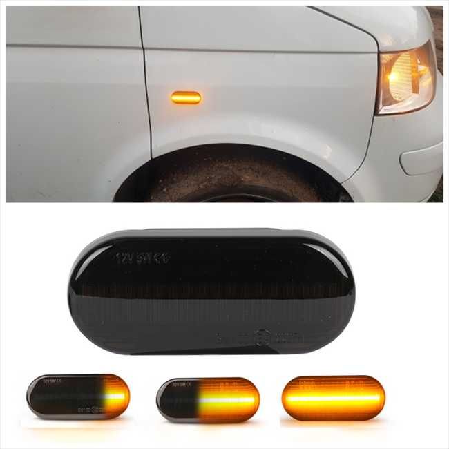 LED Мигачи Golf , Bora , Passat B5 , SEAT , FORD бягащи динамични VW