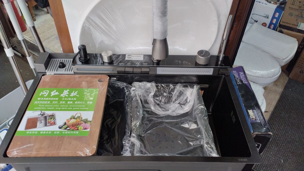 Мойка кухня водопад