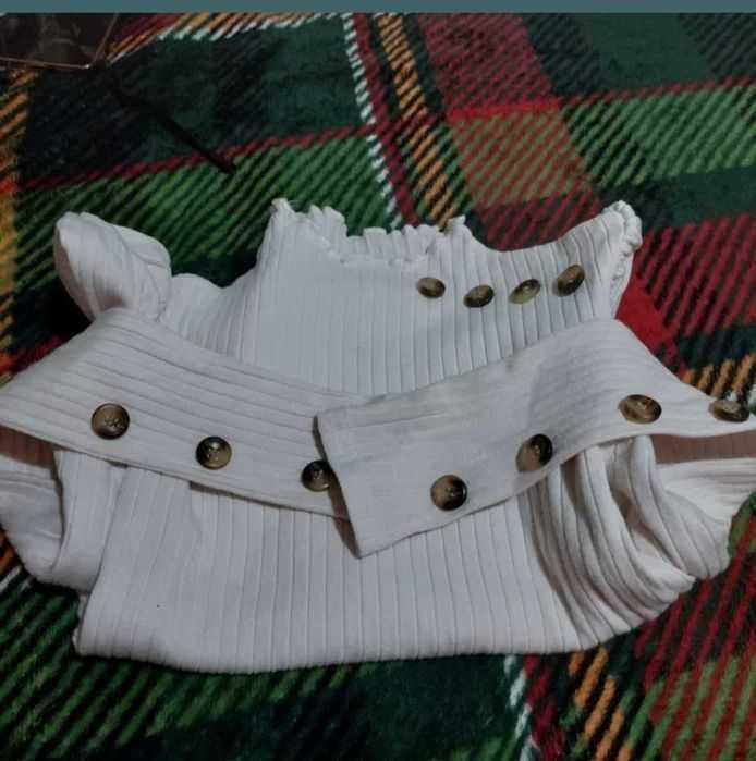 Bluză casual fete școală 134/140