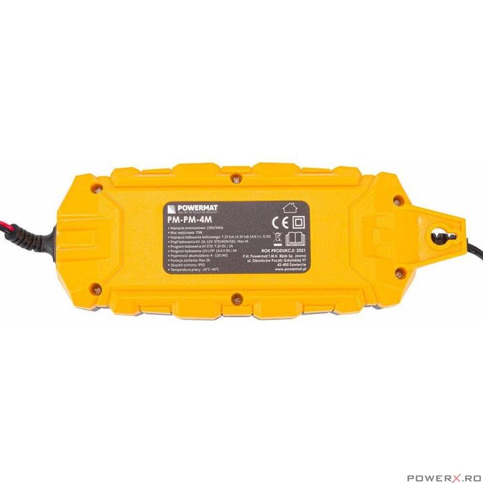 Redresor cu microprocesor, 6/12V 120 Ah, Powermat