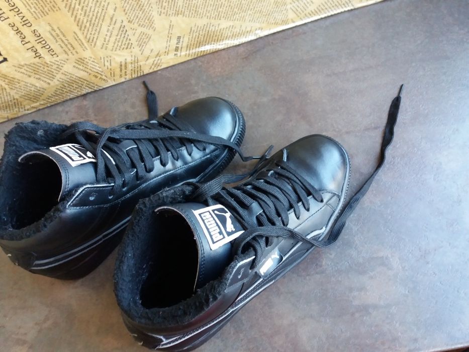 №38 Puma -кожени маратонки,кецове,зимни обувки