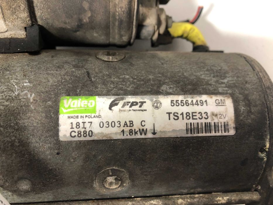 Стартер Opel Astra H 1.3 CDTI 90кс 2007г TS18E33