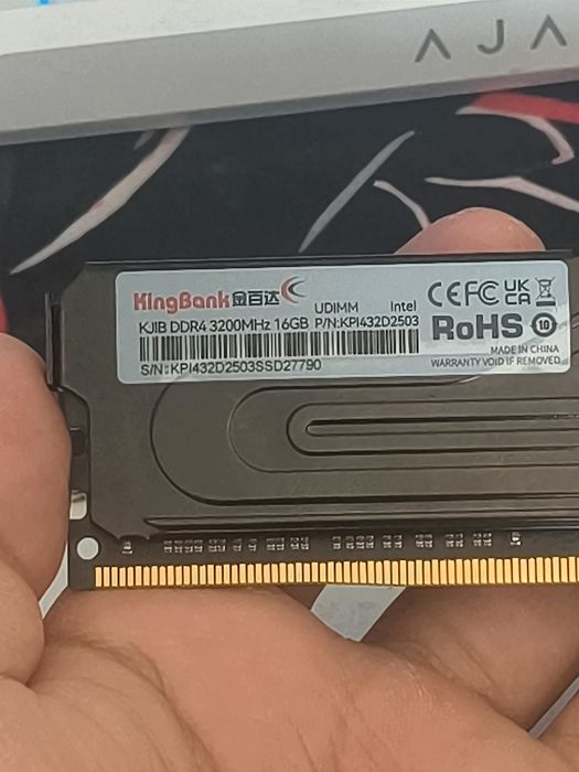 2 по 16гб ddr4 3200 MHz