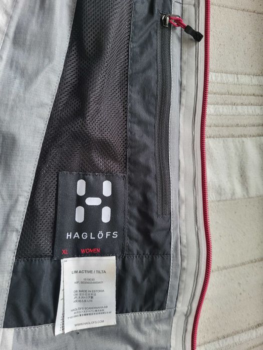 Туристическо дамско яке Haglöfs Gore-Tex XL – оригинално, леко и водоустойчиво в отлично състояние