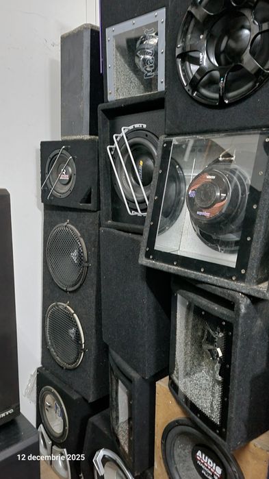 Subwoofere auto JL Audio,  Magnat,Crunch,Axton