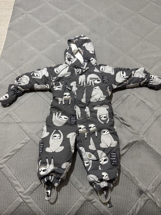 Брендовый детский комбинезон Crockid размер 74–80 почти новый