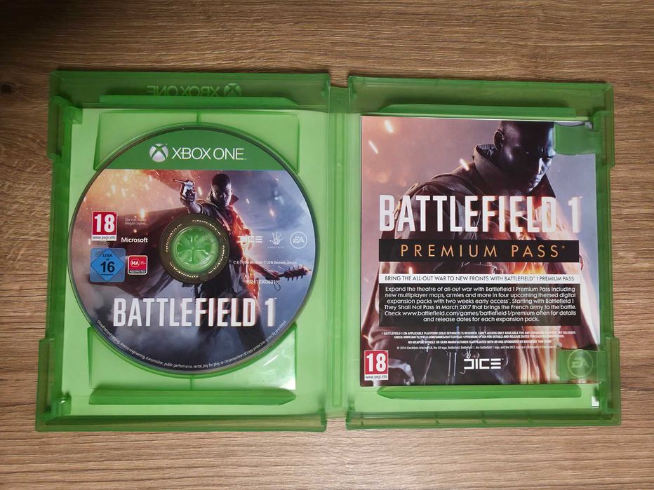 Battlefield 1 за Xbox One | Пълен комплект с книжки | Добро състояние