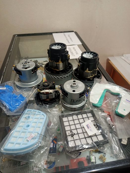 Фильтра ,моторы на пылесосы