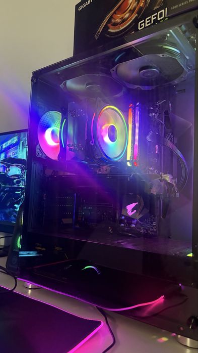 Setup PC gaming Complet Monitor+periferice High end