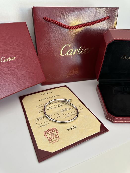 Brățară Cartier Juste un Clou 19 White Gold 750 cu Cutie