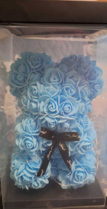 Мече от рози със 1 бр роза