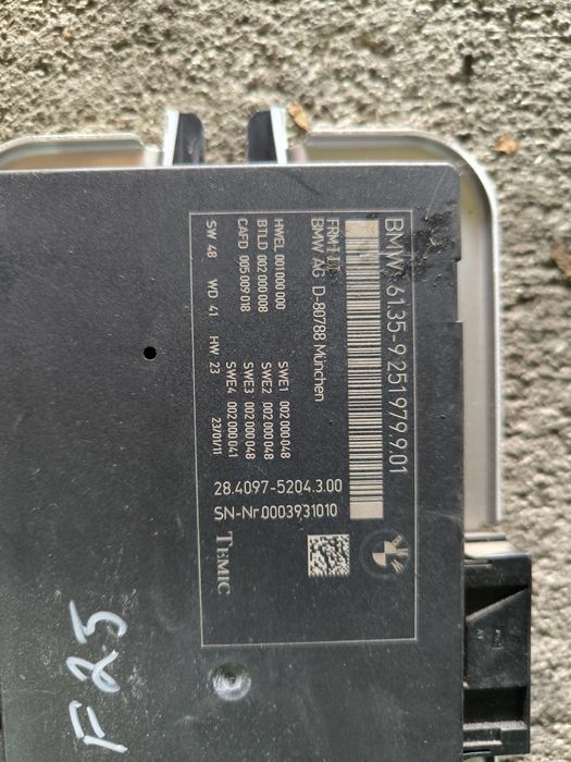 FRM модул за BMW X3 F25