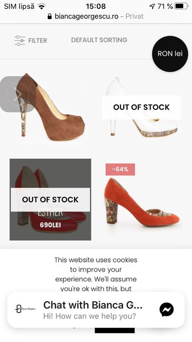 Pantofi dama Bianca Georgescu