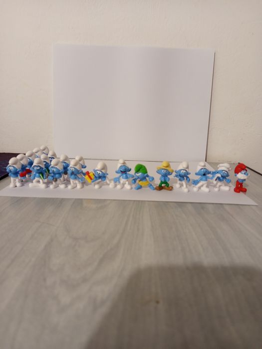 Strumfi din colectia Kaufland