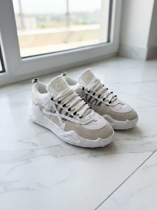 Adidasi OFFWhite Odsy 1000 Alb - Full Box - Adidasi Unisex