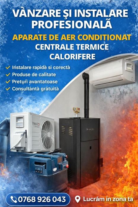 Instalator Aer Conditionat , Termic si Sanitar