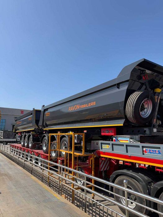 Самосвальный полуприцеп RAVON TRAILERS 7,2 тонн 3 мост