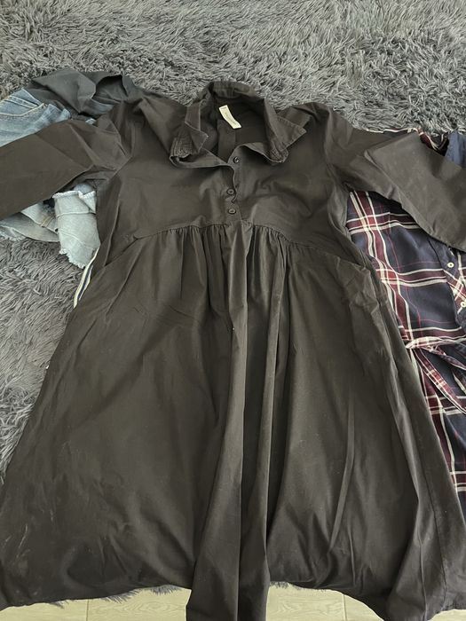 Рокля, 2 ризи  и 1 къси дънкови  панталони за бременни