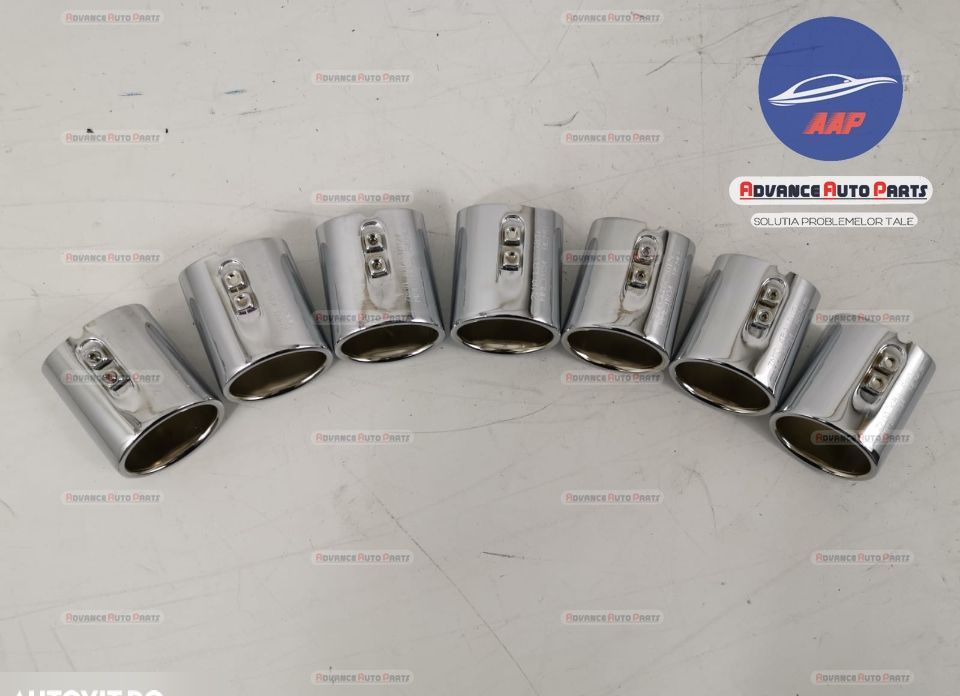 Хромиран накрайник за изпускателна система НОВ оригинален Митсубиши Ко